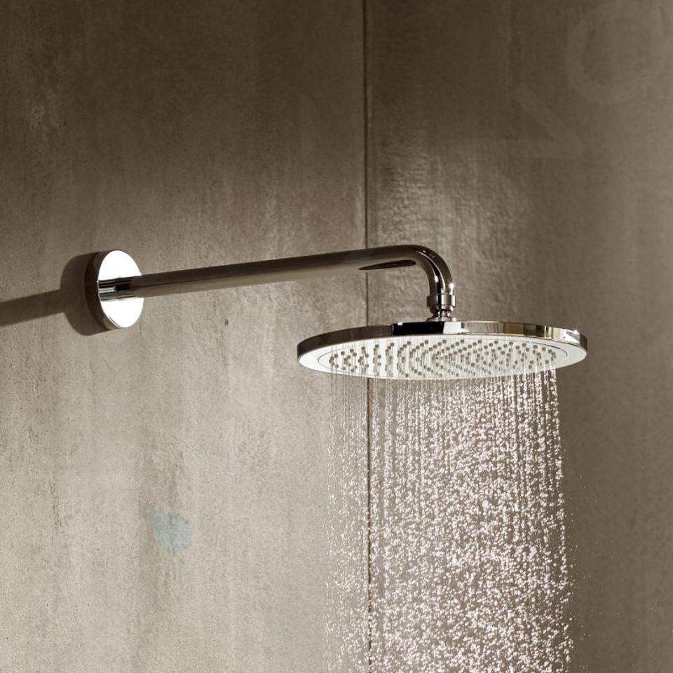 Hansgrohe 26221670 Croma 280 Pommeau de douche au plafond / mural - noir  mat