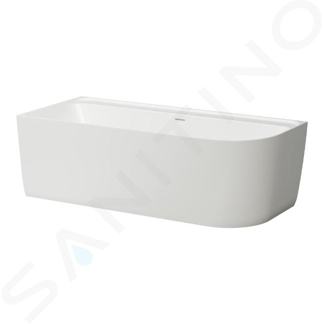 Laufen Meda - Vasca da bagno 180x80 cm, sx, bianco H2201160000001