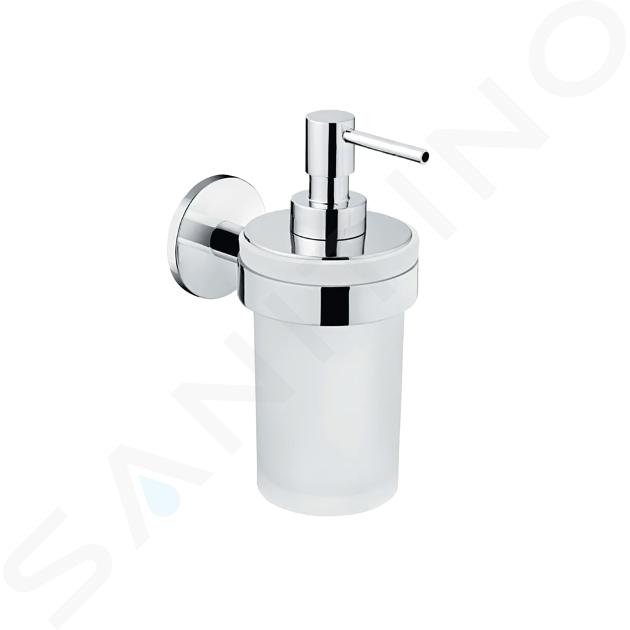 Laufen Cana - Zeepdispenser met houder, glas/chroom H3831320040001