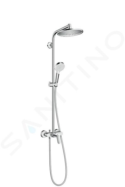 Hansgrohe Crometta - Set de douche Showerpipe S 240 avec mitigeur, chrome 27269000