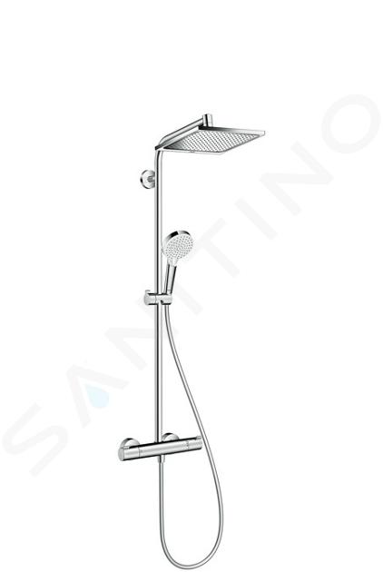 Hansgrohe Crometta - Sprchový set E 240 Showerpipe s termostatem, chrom 27271000