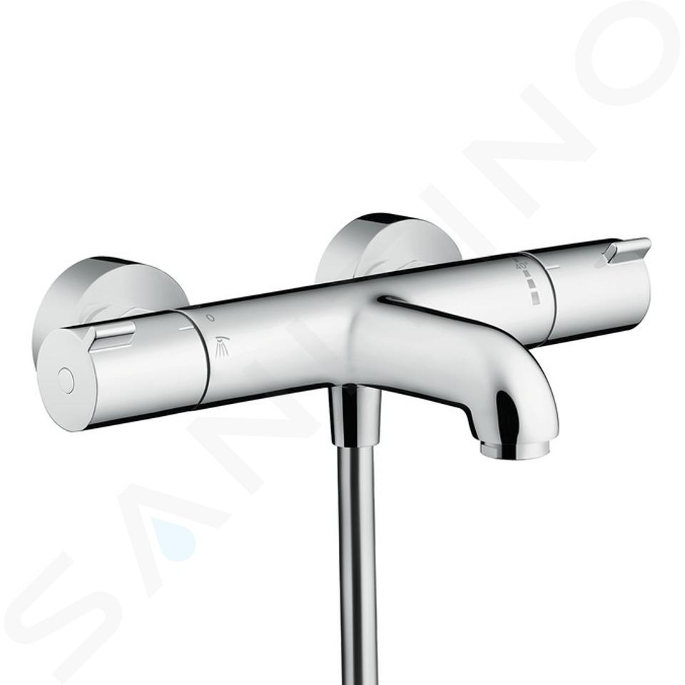 Hansgrohe Ecostat - Grifo de bañera termostático 1001 CL, cromo 13201000