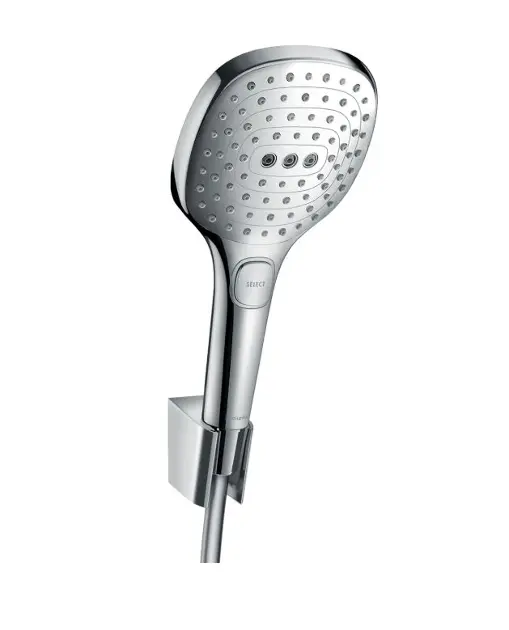 Hansgrohe Raindance Select E - Set pară de duș E 120, 3 jeturi, suport și furtun, crom 26700000