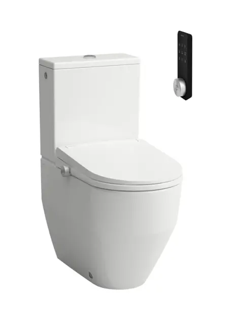 Laufen Cleanet Pro - Bidet électronique avec céramique, évacuation vario, Rimless, abattant SoftClose, blanc H602890000S002