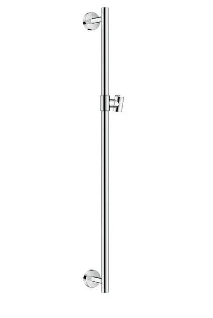Hansgrohe Unica - Barre de douche Comfort, longueur 90 cm, chrome 26402000