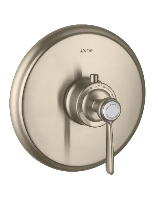 Axor Montreux - Thermostatmischer Highflow Unterputz, gebürstetes Nickel 16824820