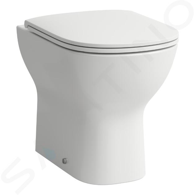 Laufen Lua - WC cu montare pe podea, evacuare vario, Rimless, alb H8230820000001