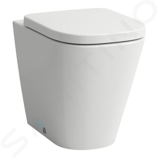Laufen Meda - Álló WC, vario lefolyó, perem nélküli, fehér H8231110000001