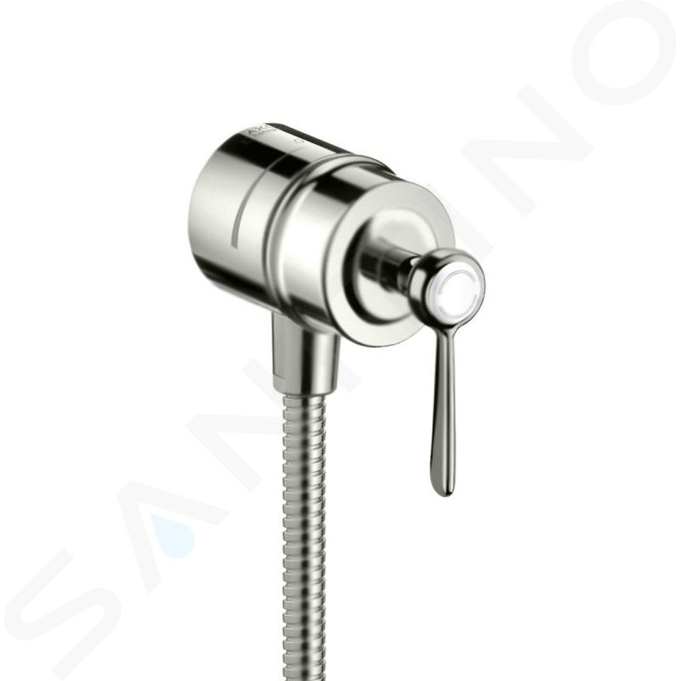 Axor Montreux - Schlauchverbinder Fixfit Stop, gebürstetes Nickel 16883820