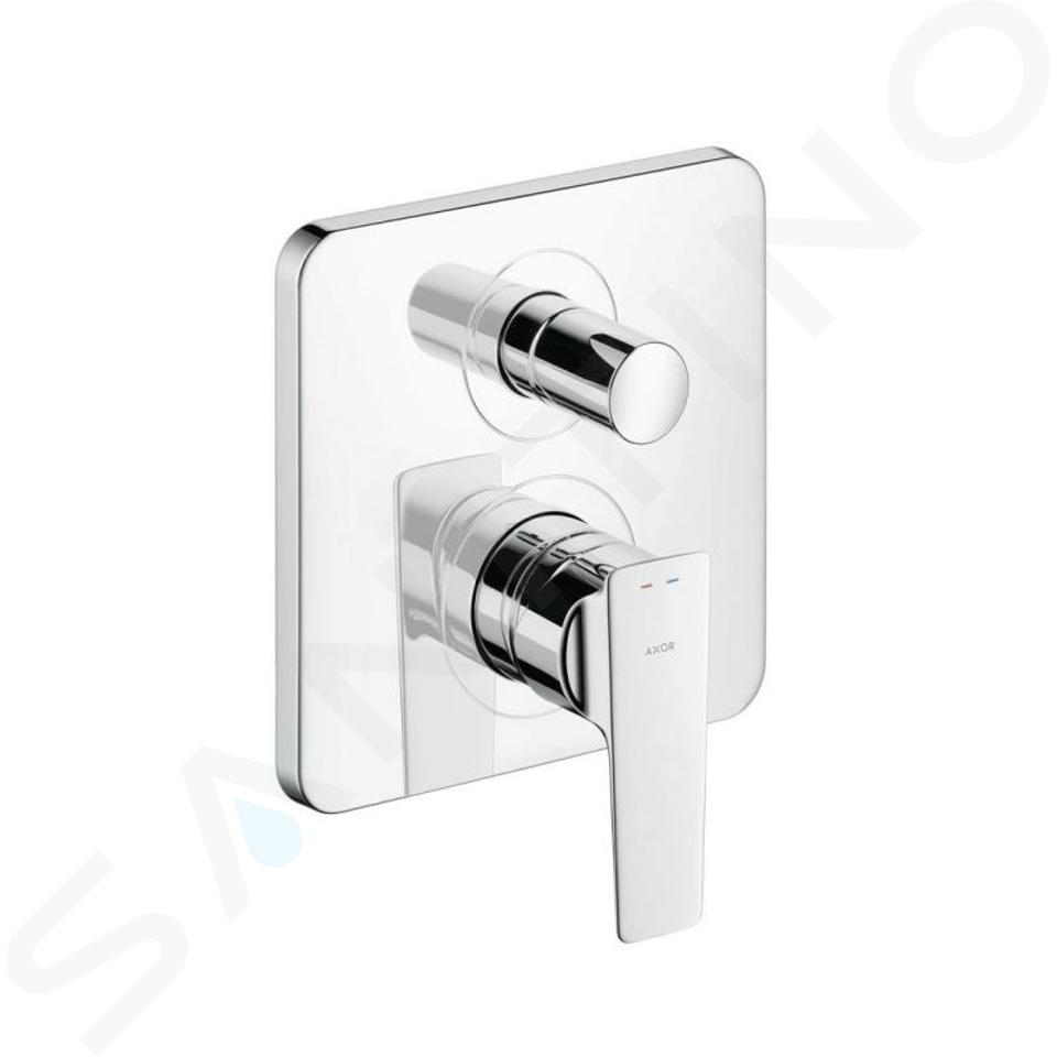 Axor Citterio E - Miscelatore monocomando ad incasso per vasca da bagno, cromato 36455000