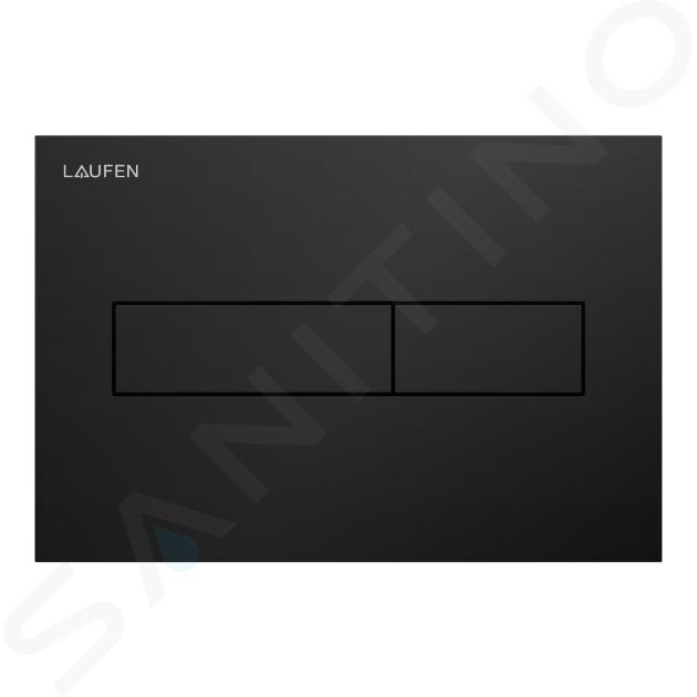 Laufen INEO - Plaque de déclenchement, noir mat H9001117160001