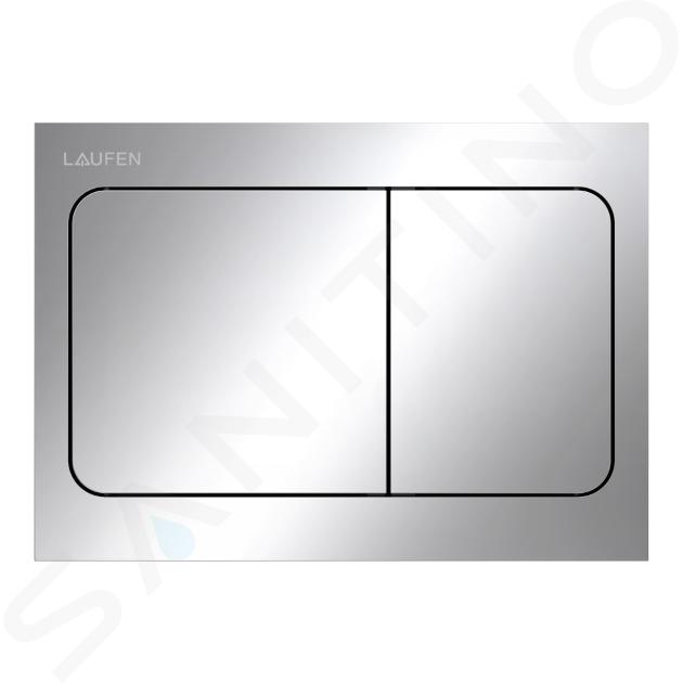 Laufen INEO - Plaque de déclenchement, chrome H9001130040001