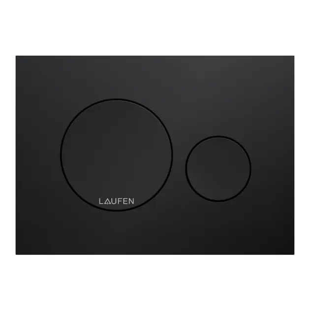 Laufen INEO - Betätigungsplatte, schwarz matt H9001147160001