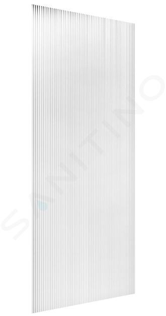 Polysan Esca - Douchewand Walk-In 867x2100 mm, zonder profiel, glas Flute ES1390