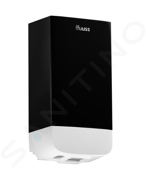 ffuuss dom - Dispensador de jabón/desinfectante, 800 ml, negro mate/blanco SD1.56.0.304.000