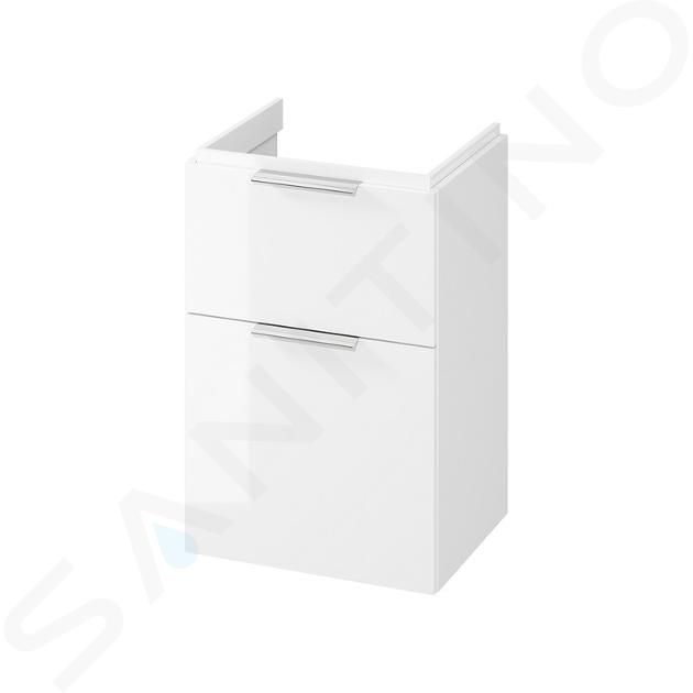 Cersanit City - Mueble para lavabo, 72x49x40 cm, 2 cajones, blanco S584-016-DSM