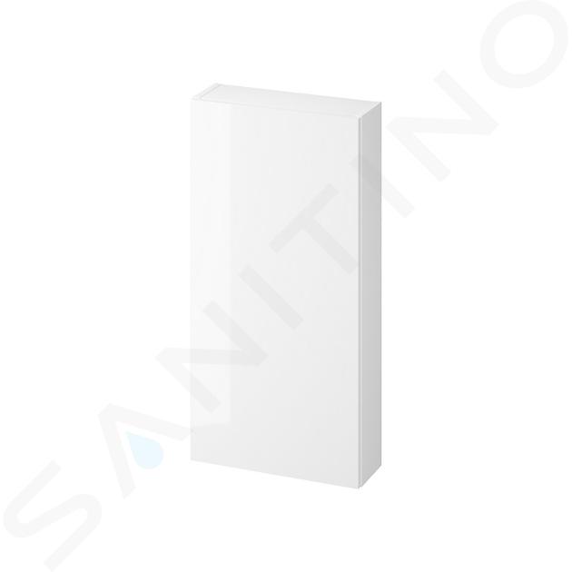 Cersanit City - Armario 80x40x14 cm, 1 puerta, bisagras izq./dcha, blanco S584-020-DSM