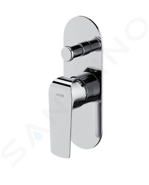 Cersanit City - Miscelatore ad incasso per 2 utenze, con corpo incasso, cromo S951-345