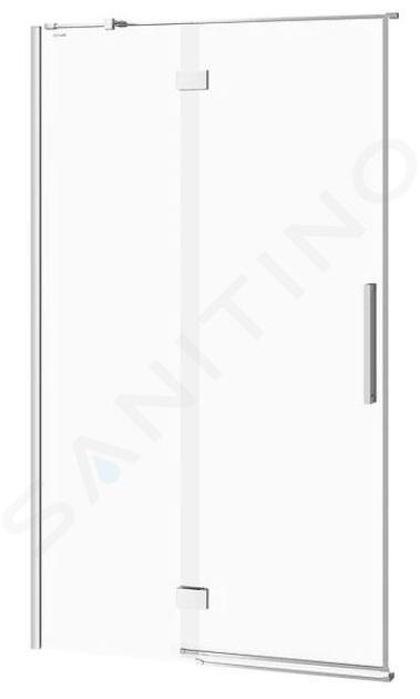 Cersanit Crea - Porte de douche 120x202 cm, gauche, chrome/verre clair S159-003