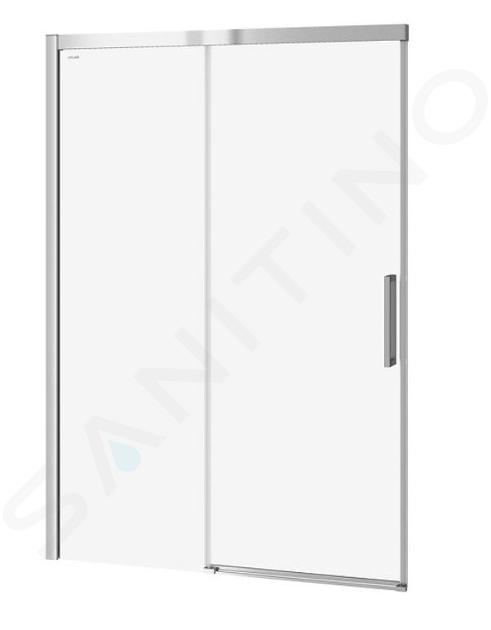 Cersanit Crea - Porte de douche 140x200 cm, chrome/verre clair S159-008