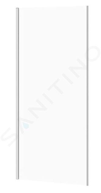 Cersanit Crea - Zuhanyfal 86 cm, króm/tiszta üveg S159-010