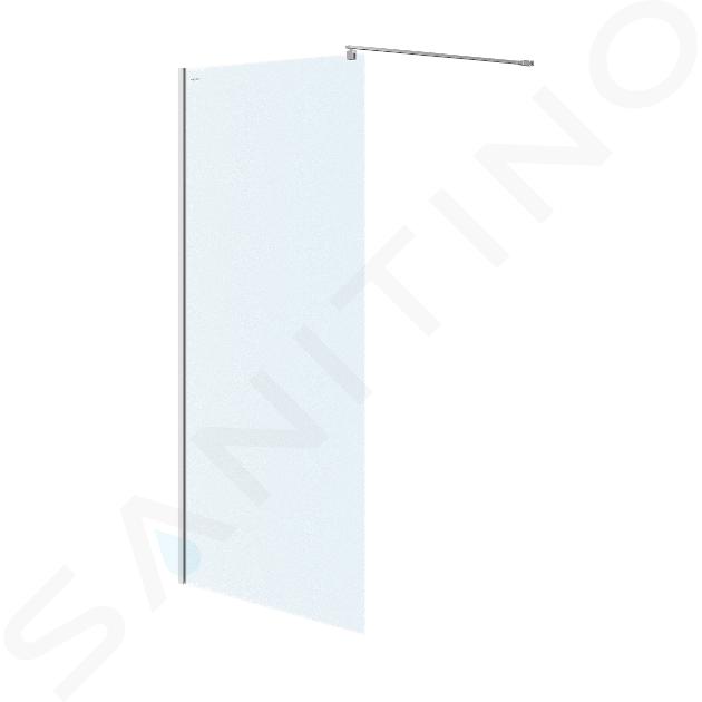 Cersanit Mille - Paroi de douche Walk-In, 100x200 cm, chrome/verre clair S161-001