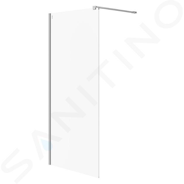 Cersanit Mille - Sprchová stena Walk-In, 90x200 cm, chróm/číre sklo S161-006