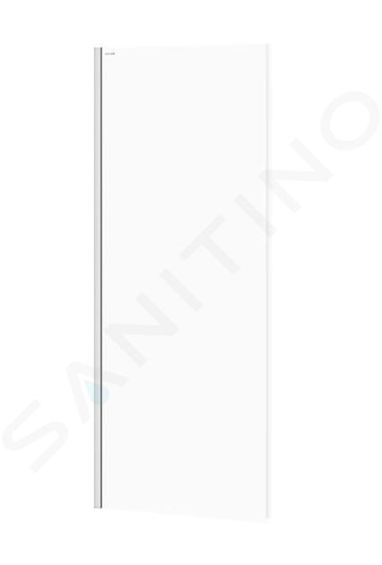 Cersanit Moduo - Zuhanyfal 77 cm, króm/tiszta üveg S162-007