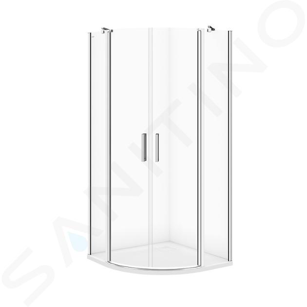 Cersanit Moduo - Cabine de douche 90x90 cm, chrome/verre clair S162-010