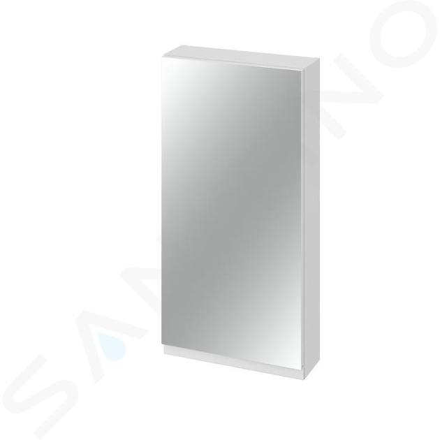 Cersanit Moduo - Armadietto a specchio, 80x40x14 cm, 1 anta, cerniere a sx/dx, bianco S590-032-DSM