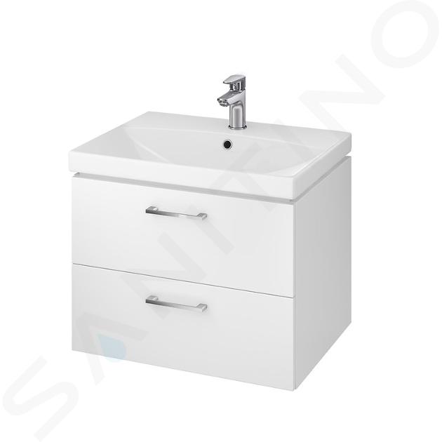 Cersanit Lara - Mueble para lavabo, 45x59x45 cm, 2 cajones, blanco S926-002-DSM