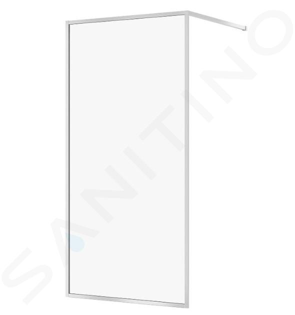 Cersanit Larga - Parete doccia Walk-In, 100x200 cm, cromo/vetro trasparente S932-136