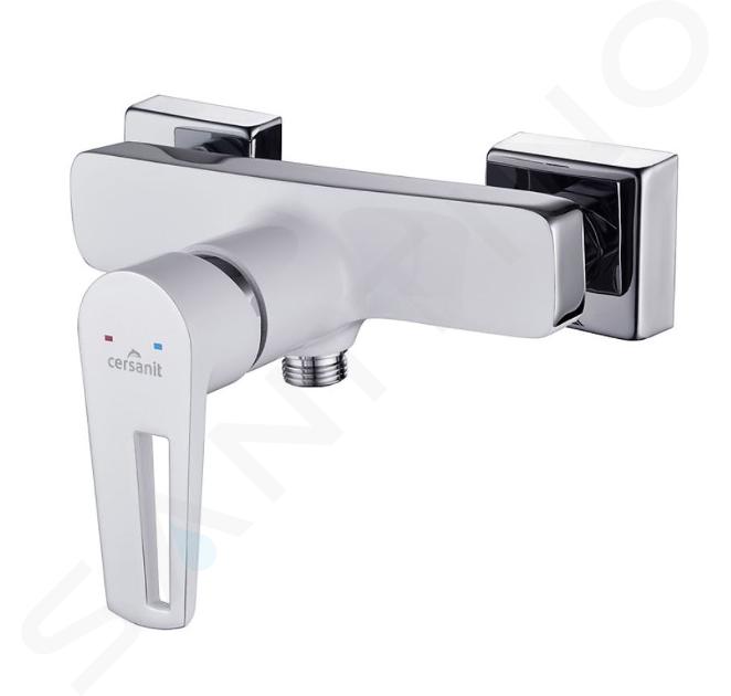 Cersanit Mille - Mitigeur de douche, blanc/chrome S951-033