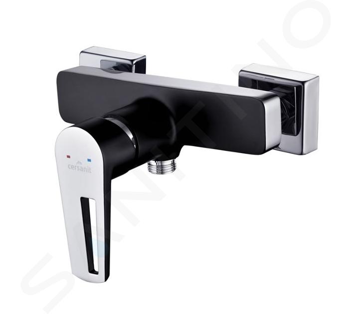 Cersanit Mille - Mitigeur de douche, noir/chrome S951-034