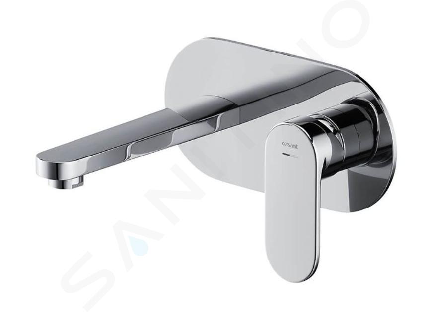 Cersanit Crea - Mitigeur de lavabo encastré, avec corps d’encastrement, chrome S951-330