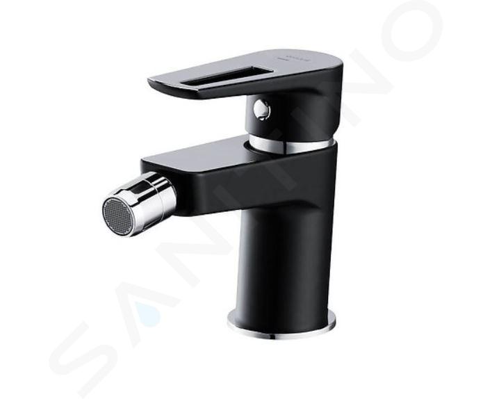 Cersanit Mille - Mitigeur de bidet avec vidage, noir S951-349