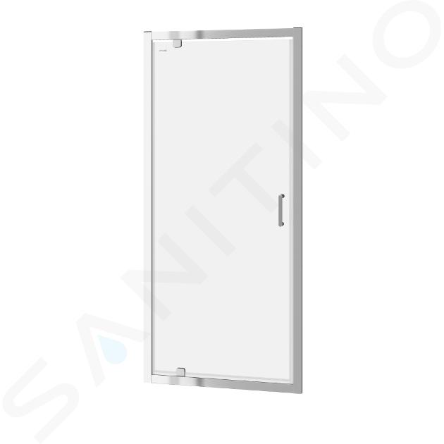 Cersanit Zip - Puerta de ducha 80x190 cm, cromo/vidrio transparente S154-005