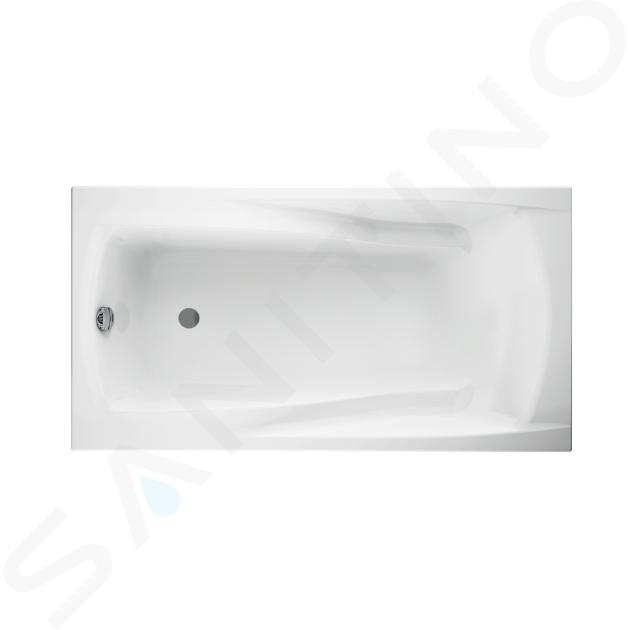 Cersanit Zen - Bañera 160x85 cm, pies incluidos, blanco S301-127