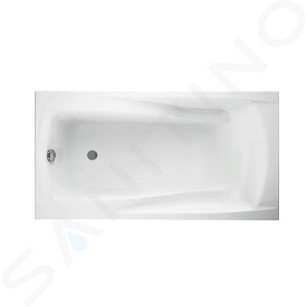 Cersanit Zen - Vasca da bagno 170x85 cm, inc. piedini di supporto, bianco S301-128