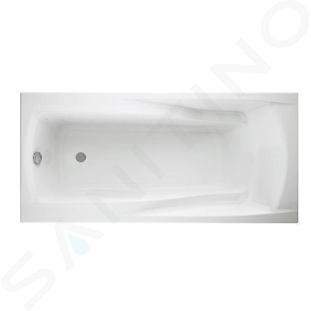 Cersanit Zen - Vasca da bagno 180x85 cm, inc. piedini di supporto, bianco S301-129