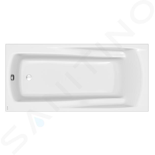 Cersanit Zen - Vasca da bagno 190x90 cm, piedini di supporto inclusi,bianco S301-223