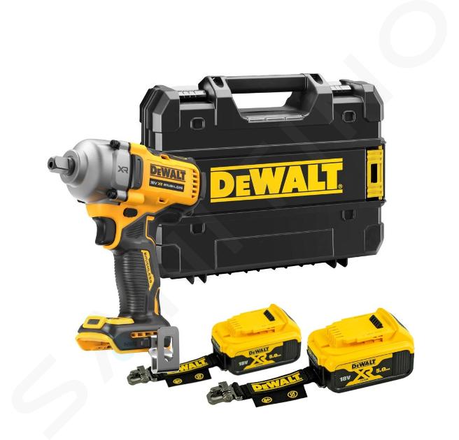 DeWALT Náradie - 18V AKU rázový uťahovač, 2x aku 5,0 Ah XR LANYARD READY, bez nabíjačky DCF891P2LRT-XJ