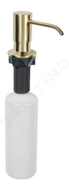 Sapho Accessoires - Seifenspender, Einbau, mattgold SP023GB