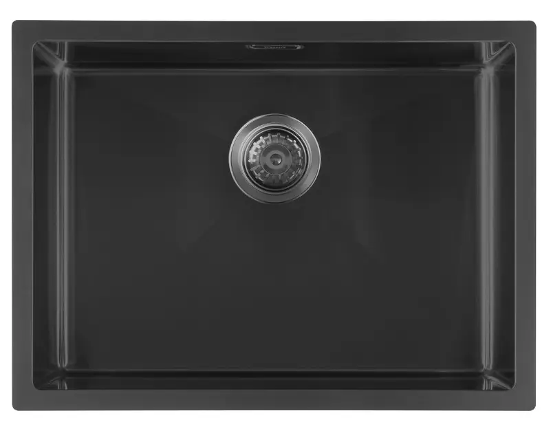 Sapho Mosogatók - Mosogató, 60x45cm, antracit ZN6045B