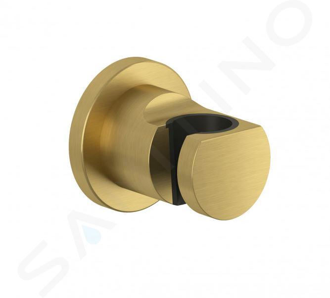 Kludi Nova Fonte - Supporto per doccia, color oro spazzolato 20552N0-15