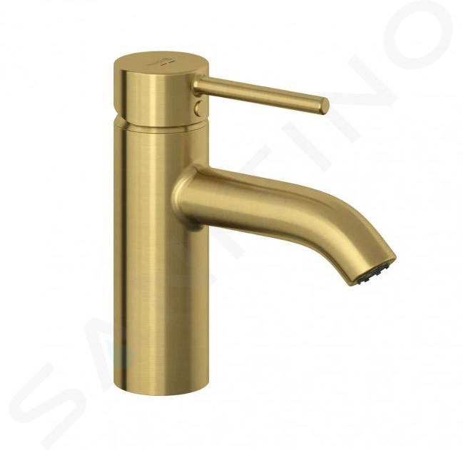 Kludi Bozz - Miscelatore da lavabo, color oro spazzolato 38272N076