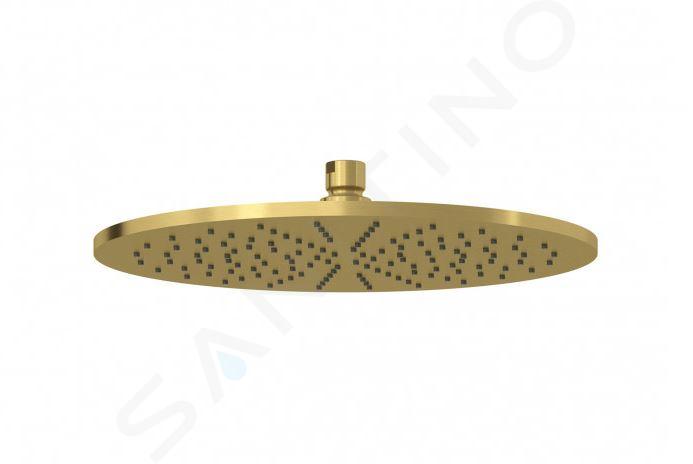 Kludi A-Qa - Douchekop, diameter 30 cm, geborsteld goud 64330N0-00