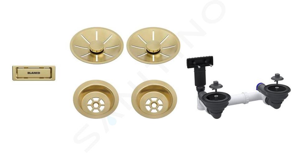 Blanco Complementi per lavelli - Kit di scarico InFino, color oro 207439