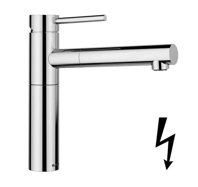 Blanco Alta II - Spültischarmatur mit ausziehbarem Auslauf, Chrom 527556