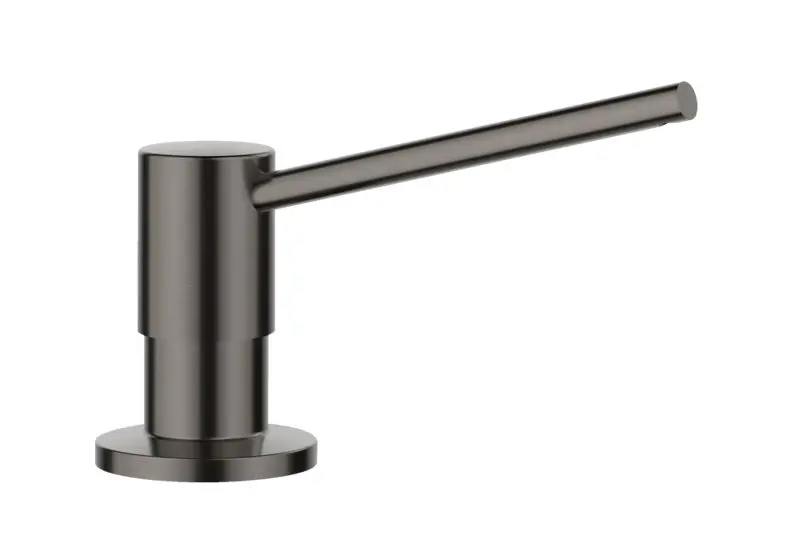 Blanco Akcesoria - Dozownik płynu do mycia naczyń Torre, 300 ml, ciemna stal 527744